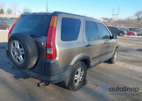 2003 Honda Cr-V Ex из США, поврежденный, VIN SHSRD78813U139129
